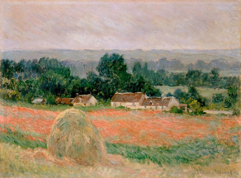 Claude Monet Haystack at Giverny china oil painting image